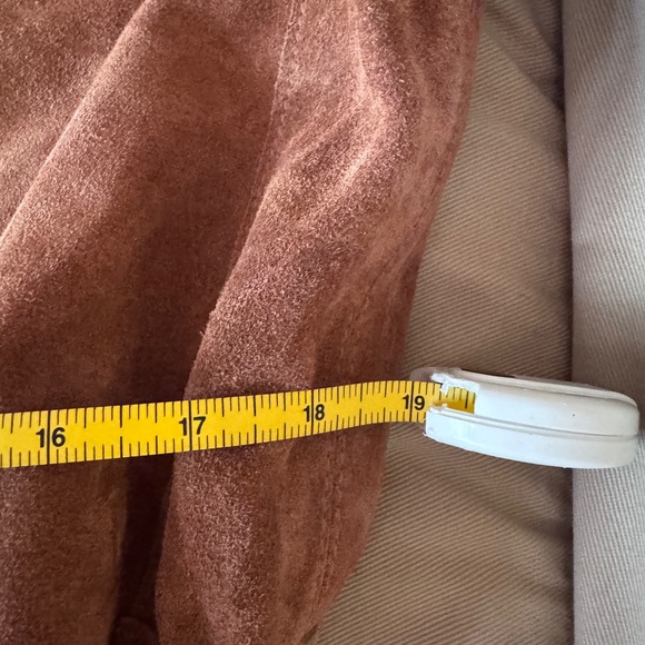 Free People Suede Crossbody Bag - Dusty Rose used once - Picture 5 of 6